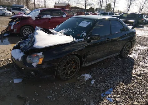 2004 Subaru Impreza Wrx Sti z USA, uszkodzony, nr VIN JF1GD70694L515122